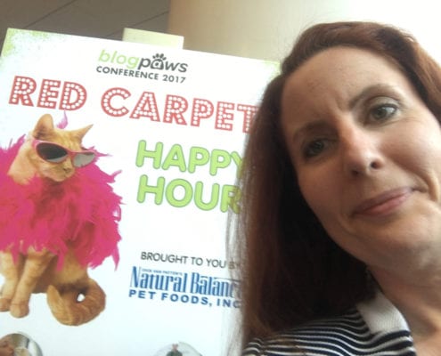 Kim Butler at the BlogPaws 2017 Red Carpet